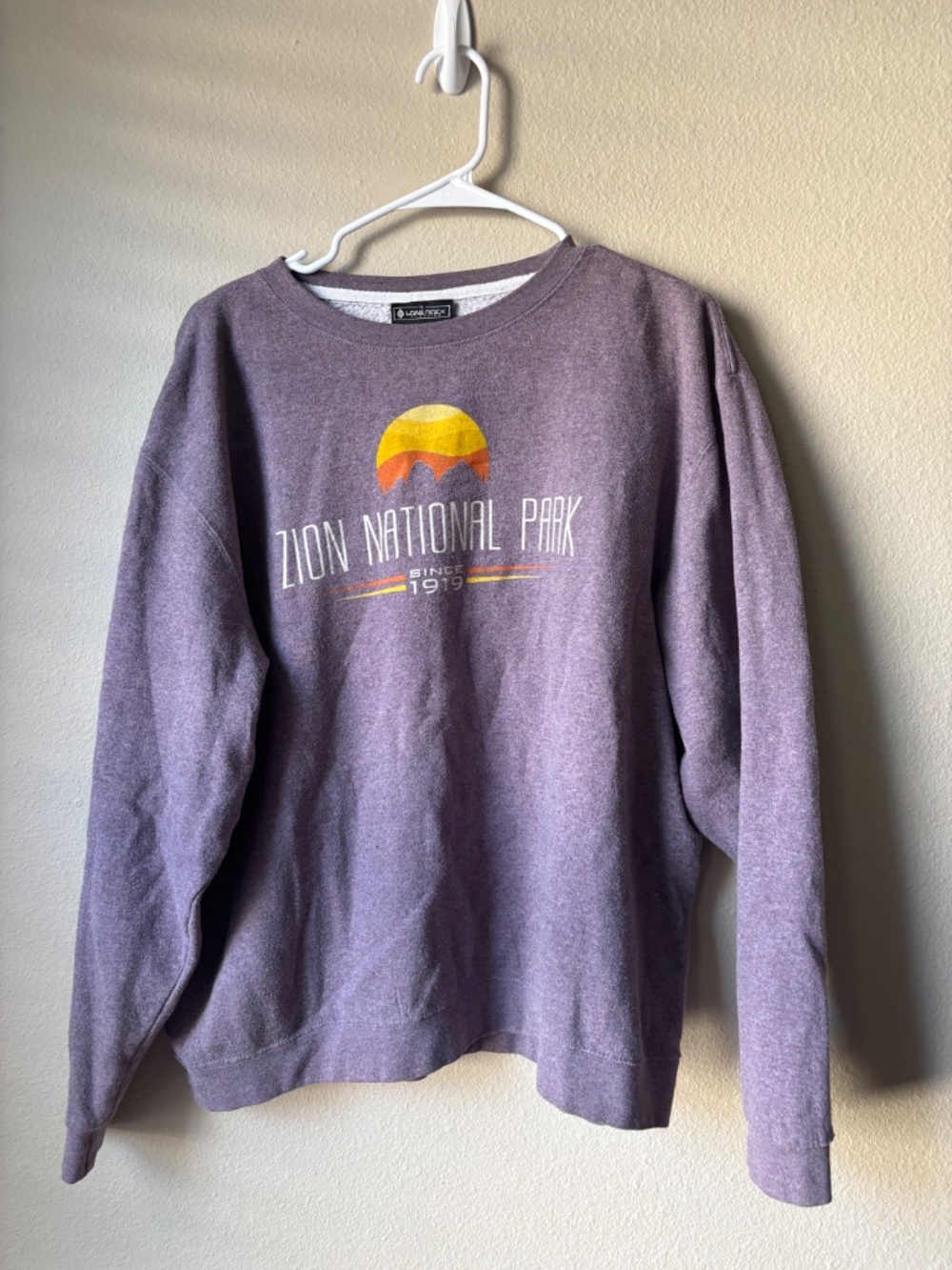 Vintage Zion National Park Crewneck Sweatshirt Size XL